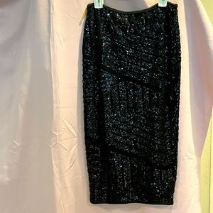 Sequins Black Skirt from Windsor
